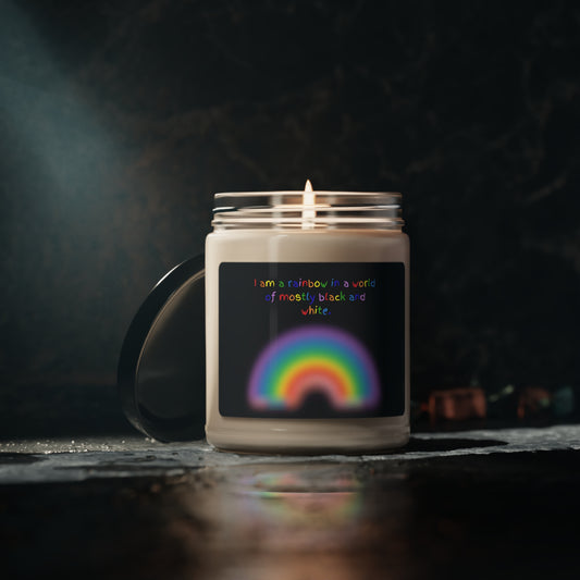 Rainbow Affirmation Candle - Snark & Serenity