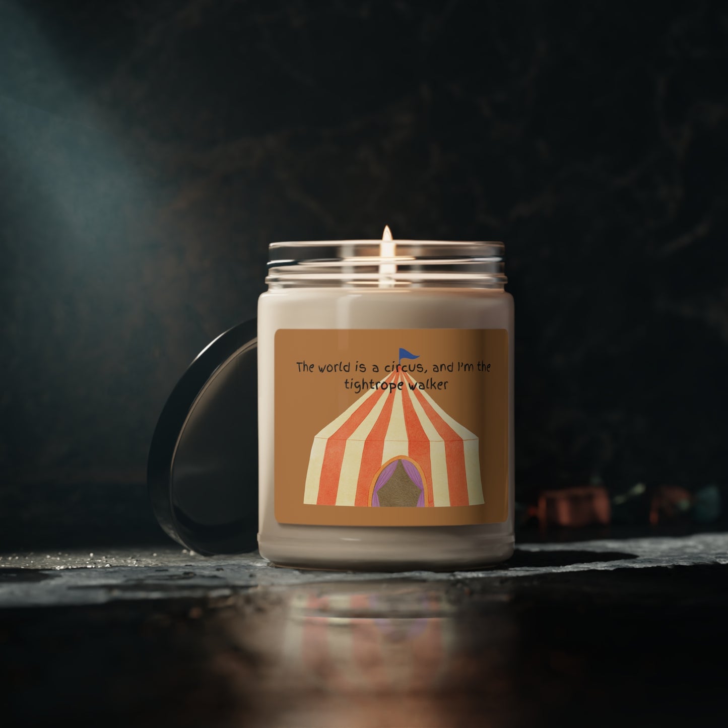 Circus Affirmation Candle - Snark & Serenity