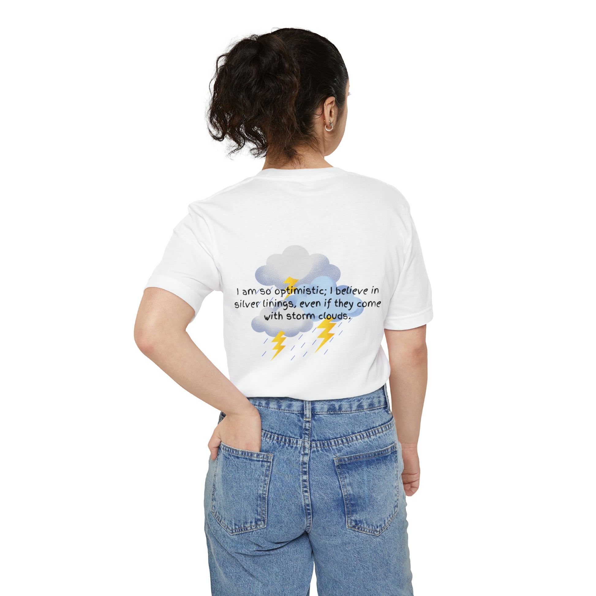 Storm Cloud Affirmation T-shirt - Snark & Serenity