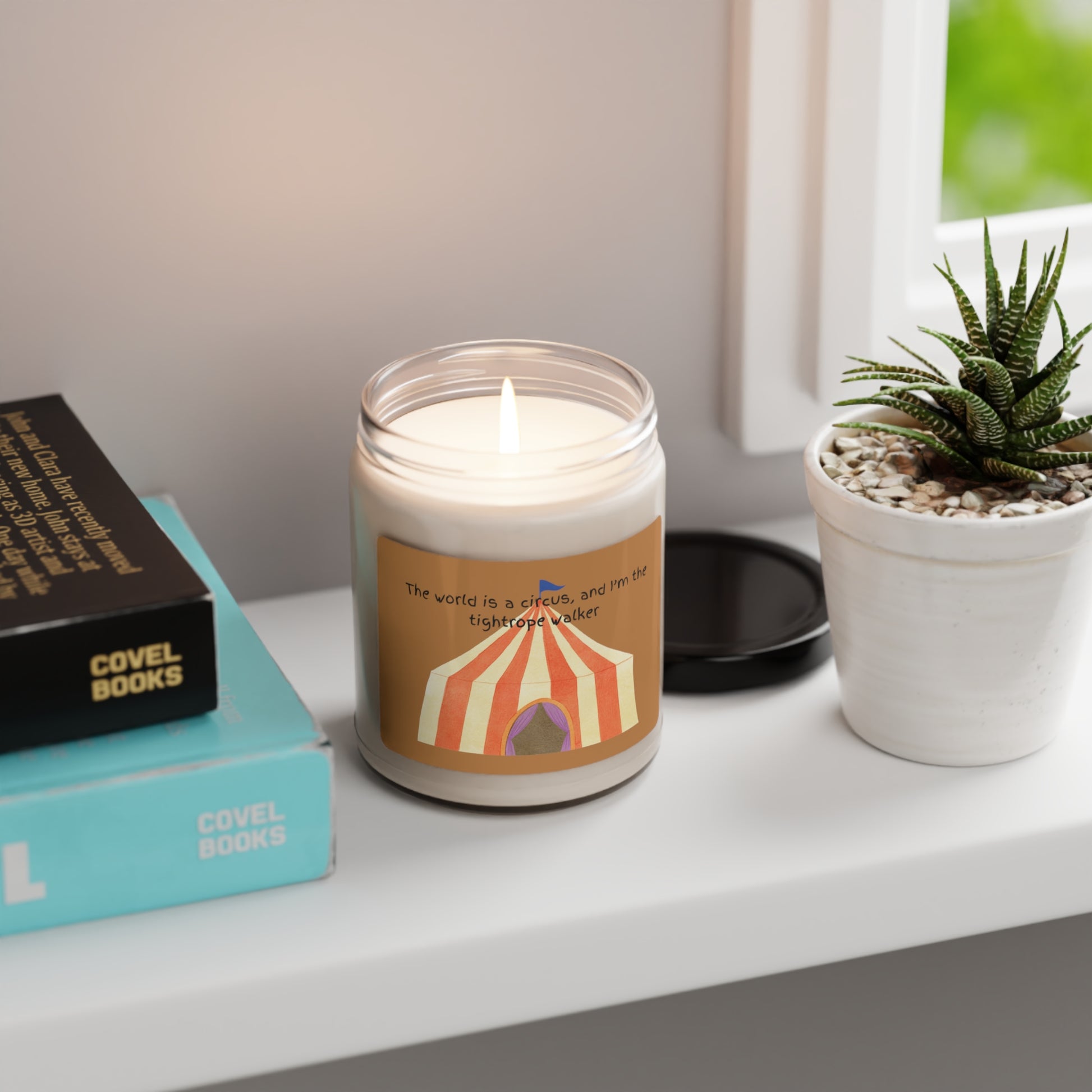 Circus Affirmation Candle - Snark & Serenity