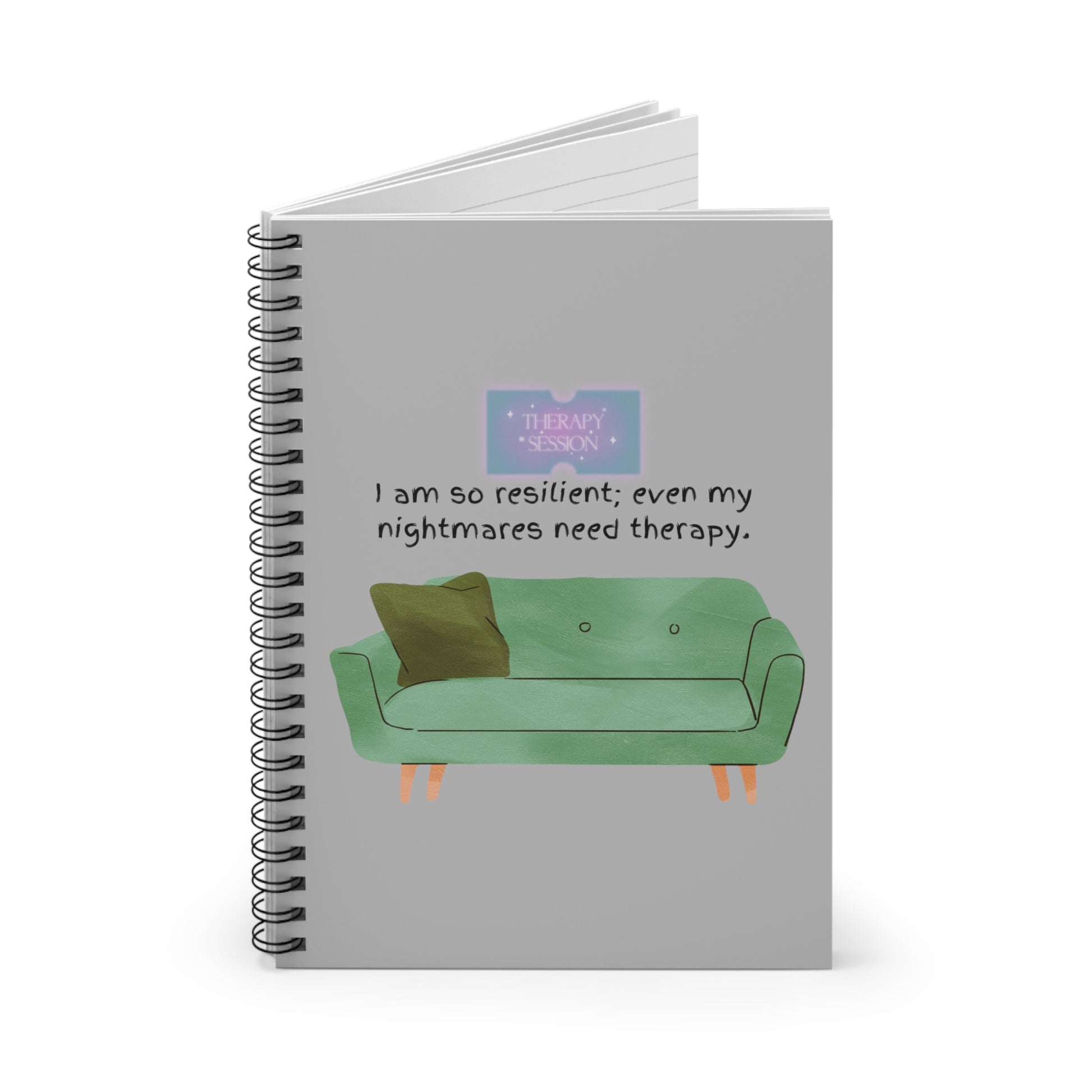 Sarcastic Affirmation Notebook - Snark & Serenity